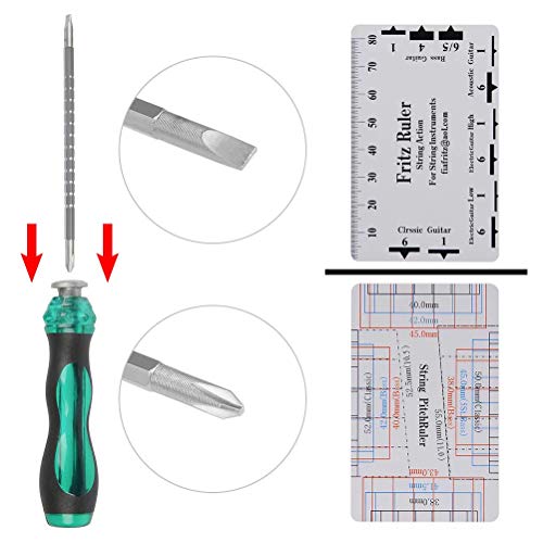 Medeer Guitar Tools Kit, Musician's Repair Maintenance Accessories Set