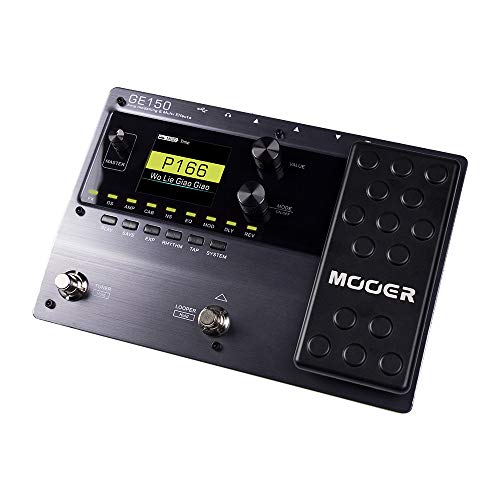 MOOER Electric Guitar Amp Modelling Multi Effects Pedal