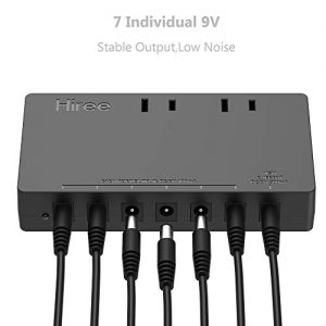 Hiree Guitar Pedal Power Supply 7 DC Output for 9V Effect Pedal Board - Image 2