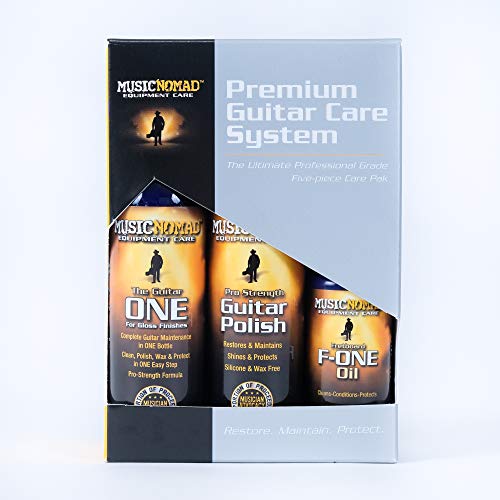 Music Nomad Premium Guitar Care 5-Piece Kit