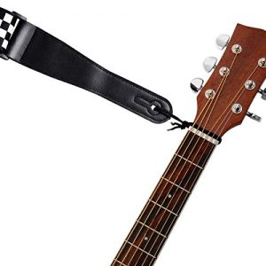 YoungRich Guitar Strap Genuine Leather Ends Jacquard - Image 7
