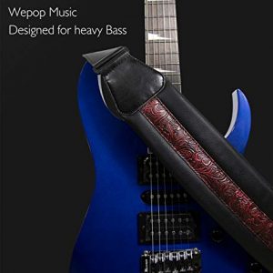 Guitar Strap Neoprene Soft 3.5in for Bass Acoustic Electric Guitar - Image 2