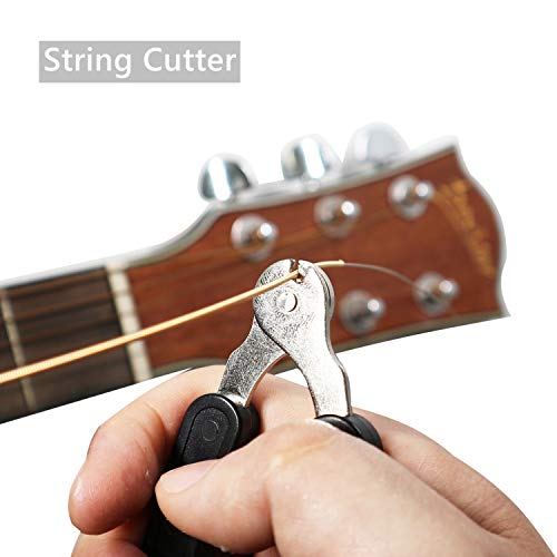 MOREYES Guitar String Winder Cutter and Bridge Pin Puller