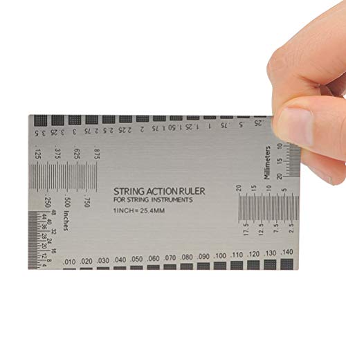 TIMESETL 32 Blades, Steel Feeler Gauge Dual Marked