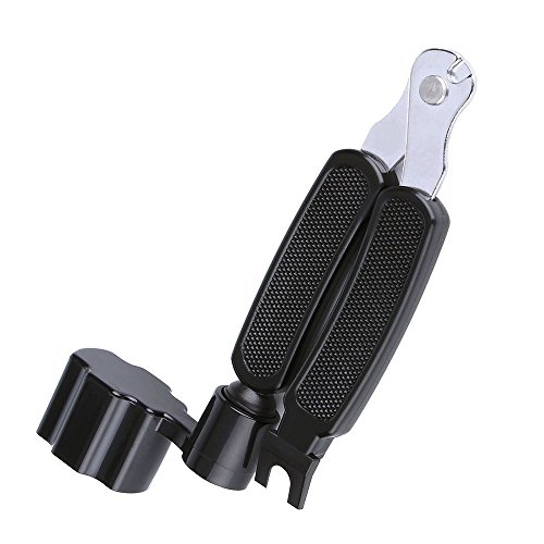 3 in 1 Professional Guitar String Winder Cutter and Bridge Pin Puller