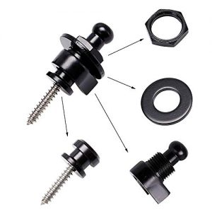 Wolfride 4 PCS Guitar Strap Locks and Buttons – Secure Your Guitar with Quick Release Mechanism - Image 4
