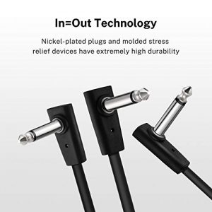 Donner Flat Patch Cables for Guitar Effect Pedal - Image 2