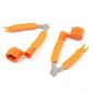 Geesatis Guitar Repair Tool 2 pcs 3 in 1 Guitar String Winder String Cutter Pin Puller Guitar Multifunction Accessories Tool, Orange