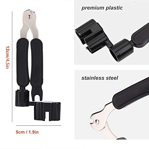 Techson Guitar String Winder 2 Pack, 3 in 1 String Winder