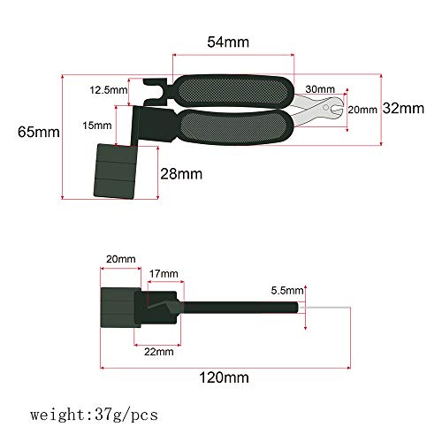 Pili-Paradise Guitar String, Winder Cutter and Bridge Pin Puller