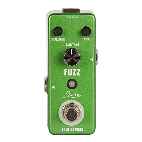 Rowin Analog Fuzz Electronic Guitar Effect Pedal