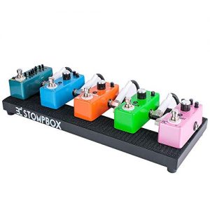 Organize Your Rig with ENO Ex Stompbox Mini Guitar Pedalboard – 14” Portable Aluminium Pedal Board - Image 3