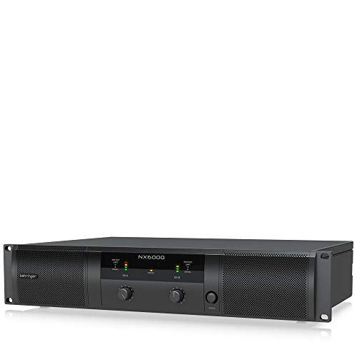 Behringer NX6000 Power Amplifier – 6000W High-Performance Sound with Ultra-Low Weight and Advanced Features