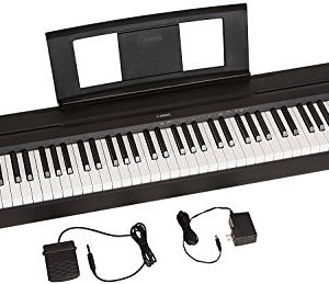 YAMAHA P71 88-Key Weighted Action Digital Piano With Sustain Pedal And Power Supply (Amazon-Exclusive)