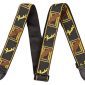 Fender Black/Yellow/Brown Monogrammed Strap