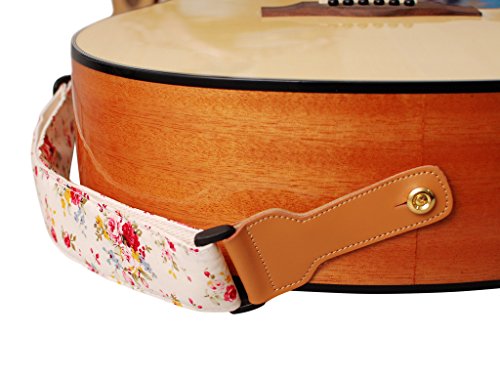 MUSIC FIRST Original Design, 2 inch width (5cm), “Rosa Multiflora in Cream”