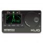 KLIQ MetroPitch - Metronome Tuner for All Instruments - with Guitar, Bass, Violin, Ukulele, and Chromatic Tuning Modes - Tone Generator - Carrying Pouch Included, Black