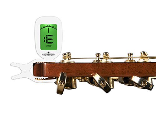 Guitar Tuner (2 Pack) for Acoustic Guitars, Violin, Ukulele