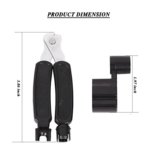 Guitar String Winder Cutter Pin Puller - 3 In 1 Multifunctional