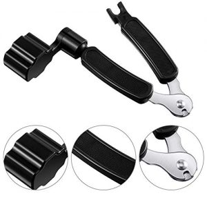 4 Pieces Multifunctional Guitar String, Winder String Cutter - Image 4