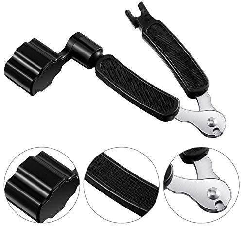 4 Pieces Multifunctional Guitar String, Winder String Cutter