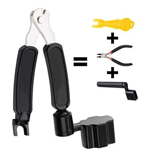 FINO 3 in 1 Guitar String Winder Cutter and Bridge Pin Puller Guitar