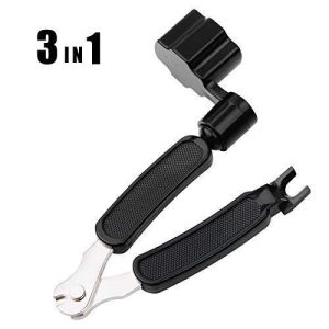 FINO 3 in 1 Guitar String Winder Cutter and Bridge Pin Puller Guitar - Image 5