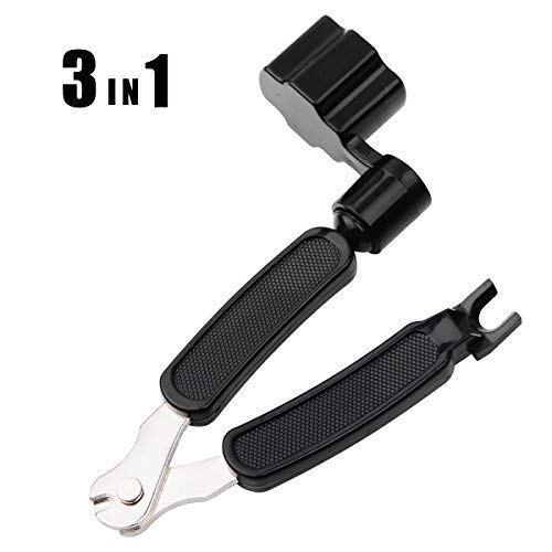 FINO 3 in 1 Guitar String Winder Cutter and Bridge Pin Puller Guitar