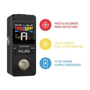 KLIQ TinyTune Tuner Pedal for Guitar and Bass - Image 5