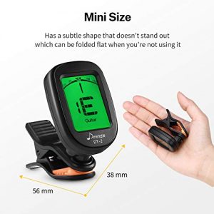 Donner DT-2 Clip-On Guitar Tuner – Accurate Chromatic Tuning for Guitar, Bass, Violin & Ukulele 🎸 - Image 5
