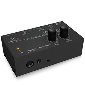Behringer MicroMON Ultra-Compact Monitor, Headphone Amplifier - Image 2