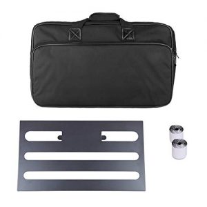 Soyan Large Metal Guitar Pedal Board with Carrying Bag - Image 4