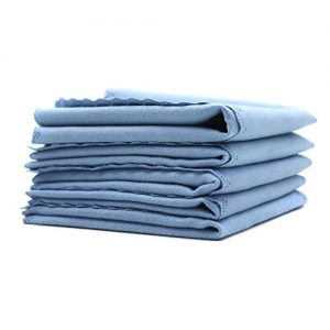 ammoon 5pcs Microfiber Cleaning Polishing Polish Cloth - Image 9