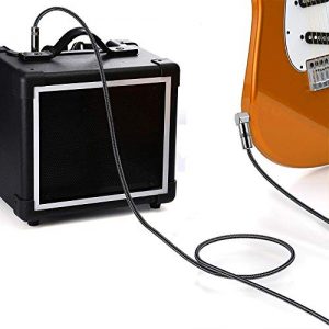 Guitar Cable 10FT Right Angle 1/4 Inch TS to Straight 1/4 Inch - Image 5