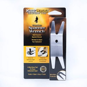 Music Nomad Premium Spanner Wrench with Microfiber Suede - Image 4