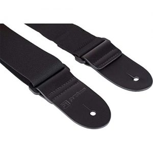 Protec Guitar Strap with Leather Ends and Pick Pocket - Image 3