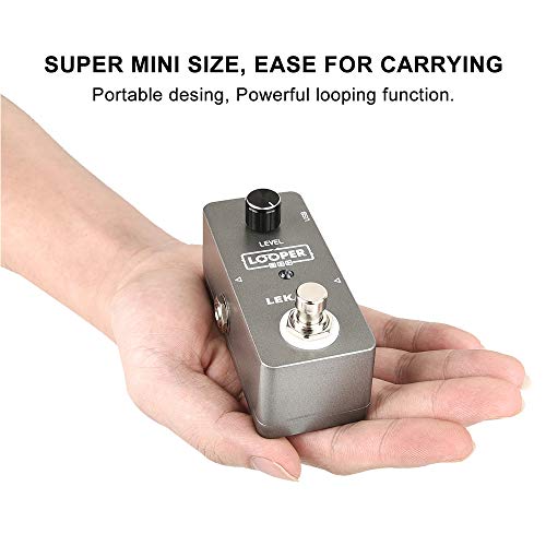 LEKATO Electric Guitar Looper Effect Pedal Loop Pedal
