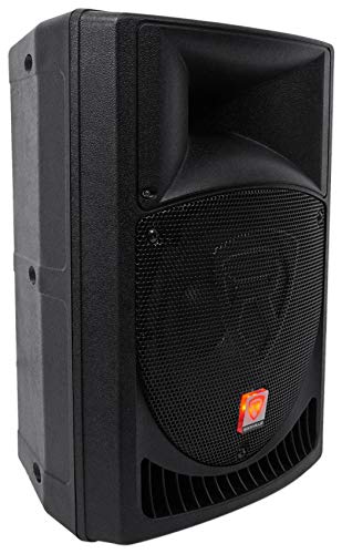 8-Inch Powered DJ PA Speaker System - Unleash 400 Watts of Dynamic Sound for Your Event!