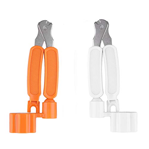 Guitar String Winder Whit and Orange 3 IN 1 Multifunctional
