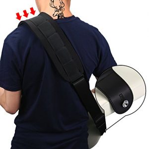 Bass Strap Padded Guitar Strap with Leather Ends - Image 7