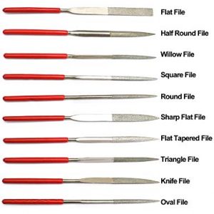 Holmer Needle Guitar Fret Nut Saddle Files Guitar Repair - Image 4