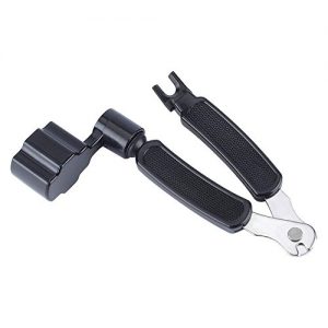 【Best Deals】OriGlam 3 IN 1 Multifunctional Guitar Tool Guitar String Winder + String Cutter + Pin Puller Instrument Accessories