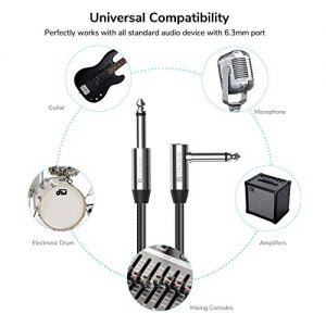 Professional 6M/19.68ft Right-Angled Guitar Lead Cable - Unleash Your Sound - Image 4