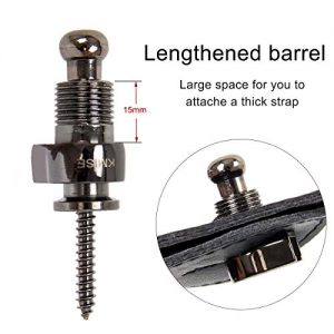 Guitar Strap Locks Straplocks Buttons for Electric Bass Guitar Parts - Image 5