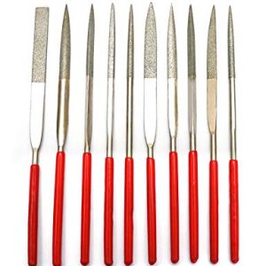 Holmer Needle Guitar Fret Nut Saddle Files Guitar Repair Luthier Tool Set of 10Pcs.