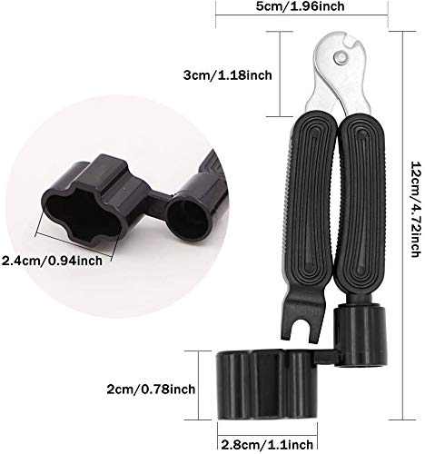 3 In 1 Multifunctional Guitar Maintenance Tool/String Peg Winder
