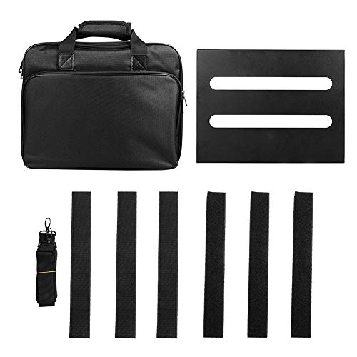 GOKKO Guitar Pedal Board Case 13.8 x 11 Inch Pedalboard