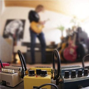 Enhance Your Guitar Sound with HONEST KIN 12 Inch Low-Profile Right Angle Guitar Patch Cables - Golden Tone for Guitar Effects Pedal (3-Pack) - Image 3