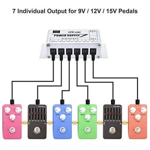 OTraki Guitar Pedal Power Supply 7 DC Output - Image 3