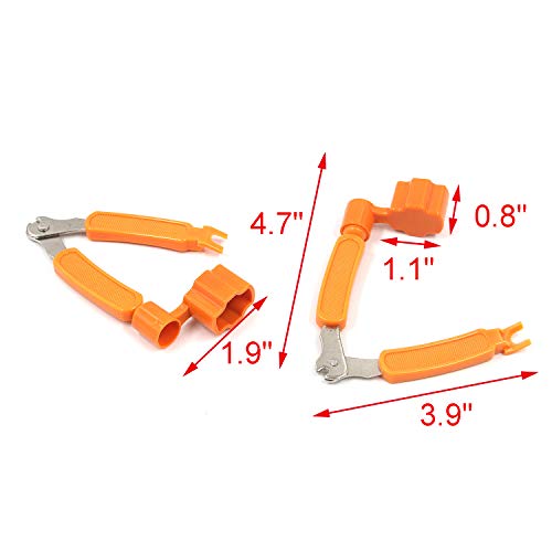 Geesatis Guitar Repair Tool 2 pcs 3 in 1 Guitar String